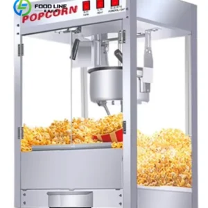 Commercial Use Automatic Large Capacity Heat Preservation Electric Heating Stainless Steel Popcorn Machine